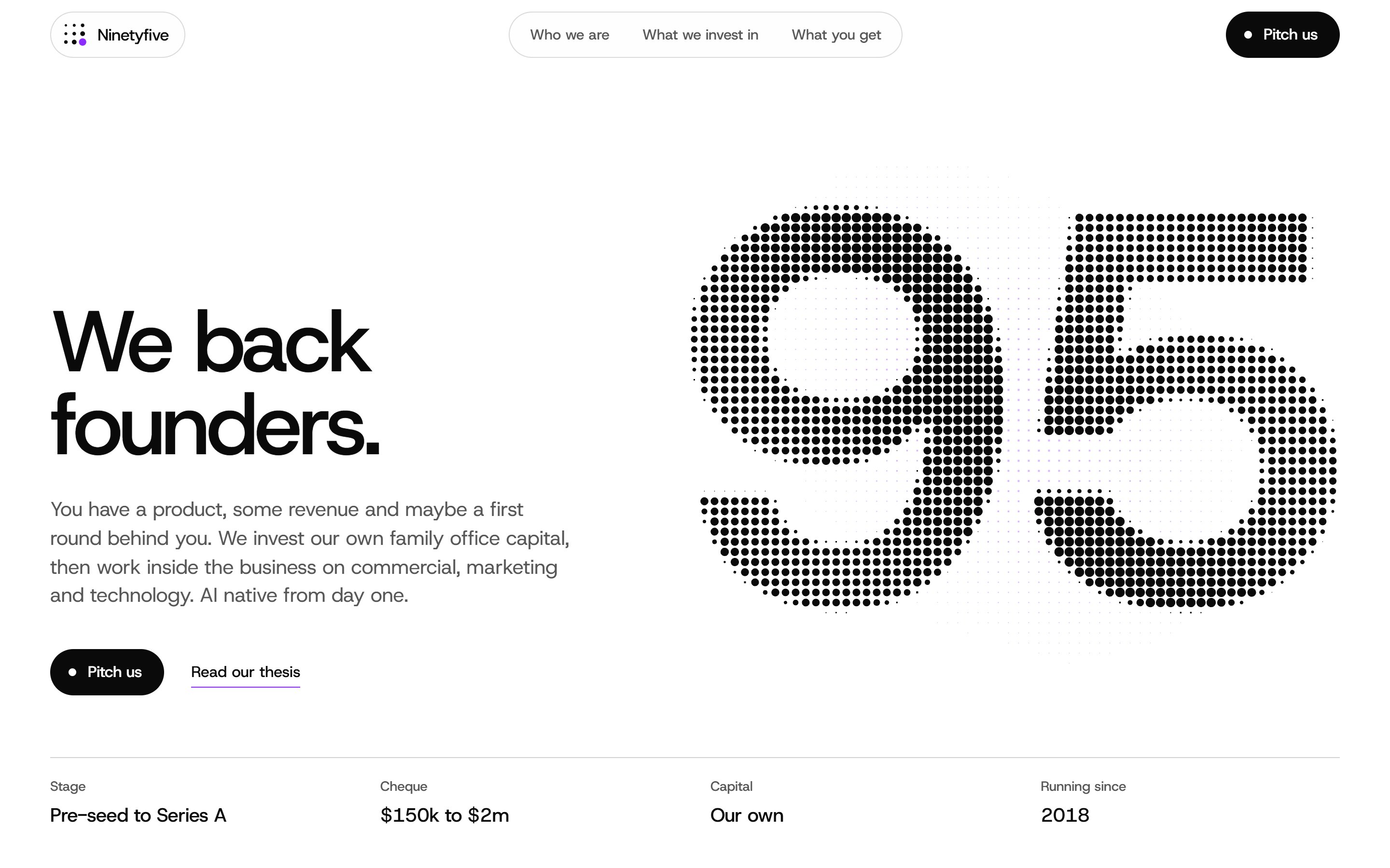 Ninetyfive website